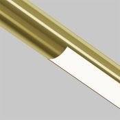 Светильник 12W Белый теплый/белый C100CL-L500-12W3-6K-BS Базис / Basis Axity IP20 латунь