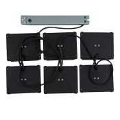 светильник  42W Белый дневной Грильято UL-00012834 ULP-1010-42W-4000K IP54 GRILYATO OPAL BLACK KIT06 квадратный черный (6шт)