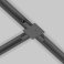 Коннектор T-образный для однофазного трека TRA002CT-11B Unity встраиваемый черный