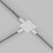 Коннектор T-образный для однофазного трека TRA002CT-11W Unity встраиваемый белый
