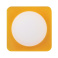 Встраиваемый светильник   5W Белый дневной  020837 LTD-80x80SOL-Y-5W 4000K 220V IP40 квадратный желтый