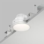 Встраиваемый светильник без лампы DENKIRS SPOT HIDE DK2145-WH GU10 круглый под шпаклевку белый