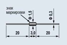 Диод     0.050A   18V 2Д922А
