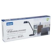 светильник настольный   9W UL-00007438 TLD-570 Black-LED-500Lm-2700-5500K-Dimmer черный