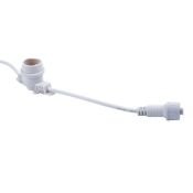 Гирлянда  800W Belt-Light 2 жилы UL-00011810 UDL-K121 шаг 50см патроны E27 провод белый (5м) IP65