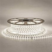Светодиодная лента Белый дневной 2835 220V  6W/m  60Led/м герм 17-43 Стандарт IP65 50М
