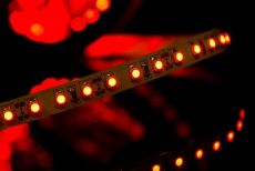 Светодиодная лента Красный 3528 12V  9.6W/m 120Led/метр 00-00009465 SWG3120-12-9.6-R-M