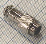 XLR Штекер micro на  кабель 3pin