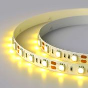 Светодиодная лента Желтый 5060 12V 14.4W/m  60Led/метр 012342(2)  RT-B60 LUX