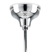 Люстра подвесная Osgona без лампы 708054 ELEGANTE 5х60W E14 хром/прозрачный