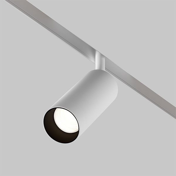 Трековый светильник  12W Белый дневной Фокус / Focus Led Exility TR032-2-12W4K-S-W IP 20 на магнитный шинопровод белый