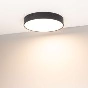 Накладной светильник  40W Белый теплый 034814 SP-RONDO-R400 220V цилиндр черный