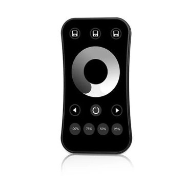 Пульт 061096 SMART-801-52-1G-3SC-DIM Black (1 зона, 2.4G)