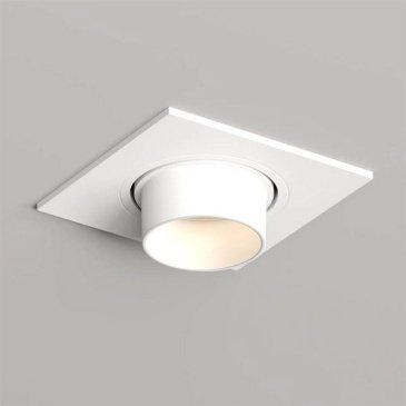 Встраиваемый светильник без лампы DENKIRS ROND DK3121-WH GU5.3 белый квадратный