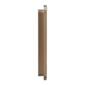 Рамка металлическая 2 поста IEK BRITE BR-M22-M-21-K37 РУ-2-1-Бр шампань RE AL