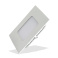 Встраиваемый светильник   3W Белый теплый  017675 CL-90x90A-3W квадратный панель Уценка!!!