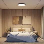 Накладной светильник  60W Белый теплый 055588 SP-ESTELY-R800 (WH, 80 deg, 230V, TRIAC) 3000K круглый белый