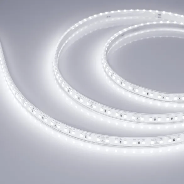 Светодиодная лента  Белый 2835 24V 16.8W/m 120Led/метр 029391(3) RTW-PU-A120-10.5mm  IP68