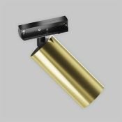 Трековый светильник 12W Белый теплый Фокус/Focus LED Unity 50deg TR021-1-12W3K-W-BBS IP20 на шинопровод латунь