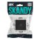 Выключатель встраиваемый одноклавишный проходной с подсветкой IEK SKANDY SK-V12-1-10-K53 SK-V08G графит