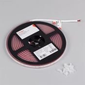 Светодиодная лента  Белый дневной DOT 24V 12W/m  160Led/метр герм (силиконовая экструзия) 051593 DOT-PFS-X160-10mm 4000K IP68