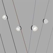 Трековый светильник  12W Белый-MIX BELTY SMART SPOT DK5640-WH+BK IP20 на шинопровод белый/черный