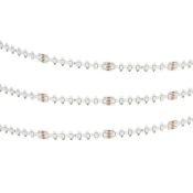 Светодиодная лента змейка RGBW-Warm 4040 24V 12W/m  96Led/метр 061948 RZ-H96-12mm