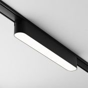 Трековый светильник 12W Белый дневной Базис/Basis Radity 120deg TR080-1-12W4K-B на магнитный шинопровод черный