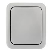 Переключатель проходной Mini OG KR-78-0837 серый IP54 KRANZ
