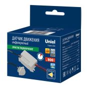 Датчик движения UL-00009209 USN-R71 800W-360R WHITE IP20 инфракрасный