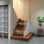 Встраиваемый светильник    3W Белый теплый DENKIRS TROMS DK1030-BK 220V IP20 квадратный черный