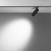 Трековый светильник  12W Белый теплый - белый TR032-4-12W3K-M-DS-B Фокус / Focus Led Exility на магнитный шинопровод черный