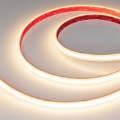 Светодиодная лента  Белый теплый 2835 24V 19W/m  240Led/метр герм (силиконовая экструзия) 052648 RTW-PS-A240-12mm 2700K LUX IP67