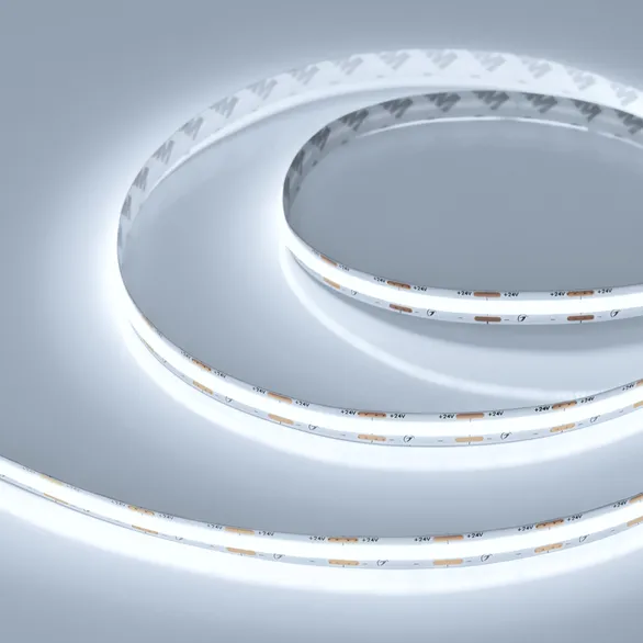 Светодиодная лента Белый CSP 24V 9.6W/m 560Led/метр 049058 COB-X560-10mm 6000K 10m
