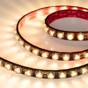 Светодиодная лента Белый теплый 2835 24V 21W/m 42Led/метр 049301 FLT-PS-A42-BLACK-23mm черная плата 15deg 2700K IP67