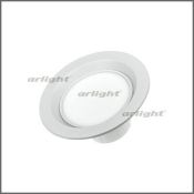 Встраиваемый светильник  14W Белый дневной  018908 DL-190E-14W  220V IP20 круглый белый Уценка!!!