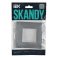 Рамка пластик 1 пост IEK SKANDY SK-M12-K03 SK-F01Gr серый