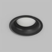 Встраиваемый светильник без лампы DENKIRS INER DK2150-BK GX53 черный круглый