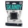 Штепсельная розетка встраиваемая IEK SKANDY 16А SK-R14-16-1-K53 SK-R06G с з/к и шторками безвинтовое крепление графит