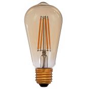 лампа ретро светодиодная Vintage форма конус 4W 057-141 ST64 4W GOLDEN/E27 лампа ретро светодиодная Vintage форма конус 4W 057-141 ST64 4W GOLDEN/E27