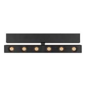 Магнитный трековый светильник  6W Белый дневной MAG-DOTS-FOLD-25-S200 30deg  24V на магнитный шинопровод черный 033725