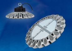 светодиодный светильник Белый 100W UL-00002057  ULY-U30B-100W/DW IP65 SILVER подвесной