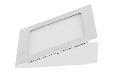 Встраиваемый светильник-панель  12W Белый теплый 020161 DL-172x172M-12W 220V IP20 квадратный белый