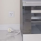 Розетка с вилкой для электроплиты 32А 250В WERKEL W1189201 белый