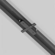 Коннектор прямой для однофазного трека TRA002C-11B Unity встраиваемый черный