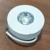 Круглый светильник   5W Белый дневной 020773 LTM-Roll-70WH 10deg 220V IP20 накладной белый