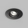 Встраиваемый светильник без лампы DENKIRS HYDRO DK2110-BK GU10 черный круглый IP44