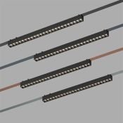 Трековый светильник  24W Белый-MIX BELTY SMART GRILL DK5672-BK IP20 на шинопровод черный