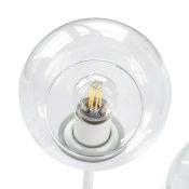 Люстра на штанге Lightstar без лампы 785086 BETA 8x40W E27 белый