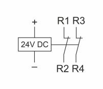 Контактор 25A  24VDC  ST25-02 24 DC контакт 2NC, потребляемая мощность 2,2Вт, размер 1 модуль